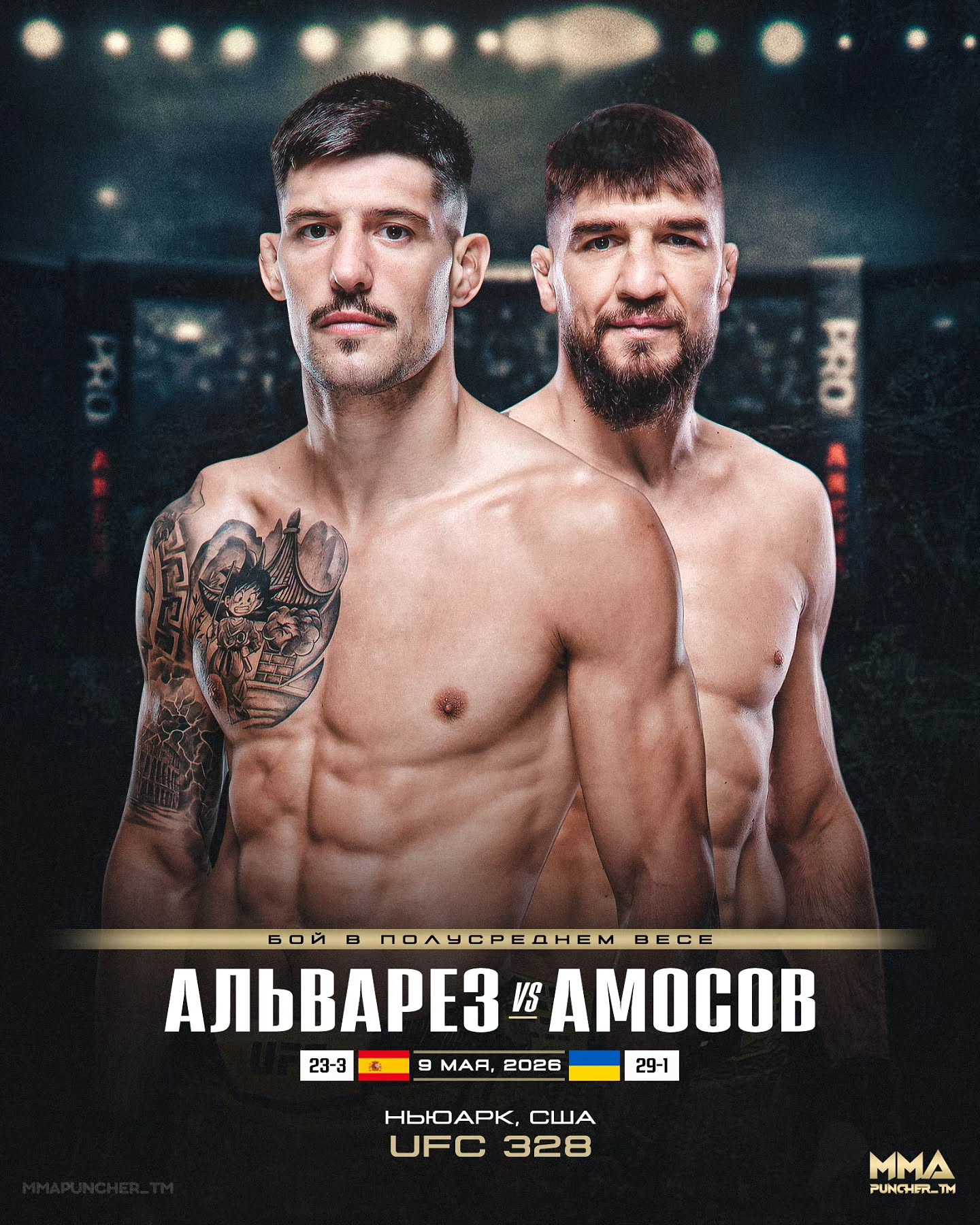 Йоэль Альварез - Ярослав Амосов